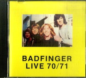 D00128846/【即決/送料無料】CD/バッドフィンガー(BADFINGER)「Live 70 / 71 (11-B-15-F・パワーポップ)」