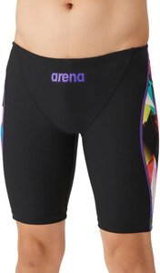 1614102-ARENA/メンズ 競泳トレーニング水着 スイムスパッツ ハーフレッグ 水泳 練習用/O