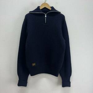 WTAPS ダブルタップス 162MADT-KNM03 16AW COMMANDER SWEATER.WOOL コマンダーセーター ウール ハーフジップ ニット 3 10114081