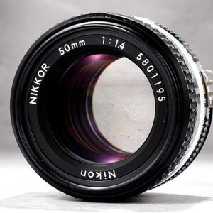 SIC【未使用級】 ニコン Ai-s Nikkor 50mm F1.4 195