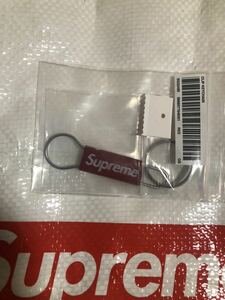 【新品】Supreme Clip Keychain Red シュプリーム クリップ キーチェーン レッド