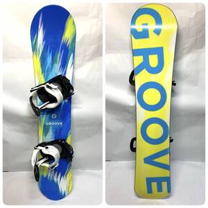 GROOVE MELT UPPER 139cm SPICE ビンディング付き スノーボード グルーブ メルトアッパー スパイス