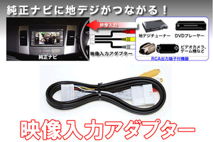 ビートソニック ランドクルーザープラド H25/9～H27/6 型式：GRJ150W GRJ151W TRJ150W 用 映像入力できる ビデオ入力アダプター AVC39