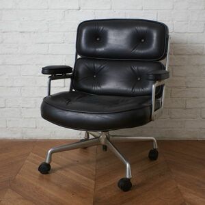 IZ79849F★定85万 フォースター Herman Miller イームズ エグゼクティブチェア 本革 タイムライフ デスクチェア 椅子 ハーマンミラー 名作