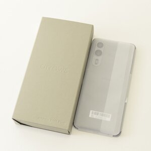 ▽532066 【未使用品】スマートフォン ARROWS We2 Plus M06 スレートグレイ