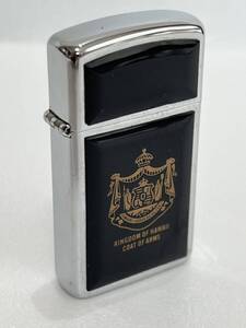 ★☆ZIPPO KINGDOM OF HAWAII COAT OF ARMS スリムタイプ ハワイ 樹脂プレート ジッポ オイルライター☆★