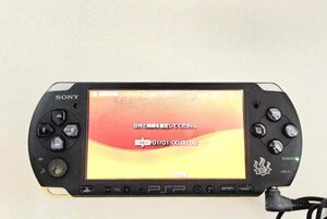 SONY PSP PlayStation Portab モンスターハンターズモデル PSP-3000 本体のみ 携帯ゲーム機 持ち運び バッテリー欠品 HMY