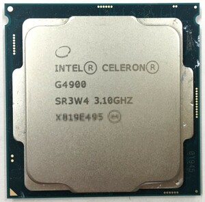 Intel製 CPU Celeron G4900 ×1枚 SR3W4 3.10GHz 2コア ソケット FCLGA1151 デスクトップ用 BIOS起動確認済 中古品【送料無料】