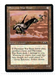 即決　Phyrexian War Beast　ALL　（英語版9枚有　）