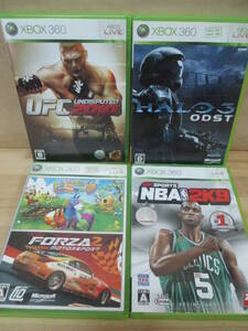 【Xbox360】 NBA 2K9 /Halo 3(ヘイロー3)/UFC Undisputed 2010/FORZA2・あつまれ！ピニャータ