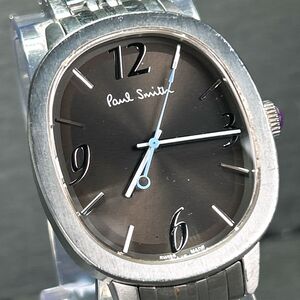 Paul Smith ポールスミス YA20-S050766 腕時計 クオーツ アナログ ブラック文字盤 ステンレススチール 新品電池交換済み 動作確認済み