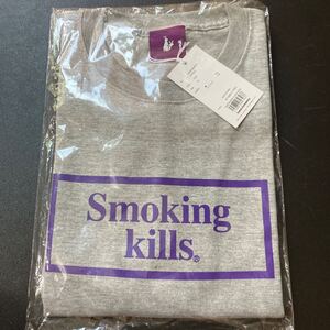 新品 未開封 FR2 撫子 smoking kills Tシャツ Mサイズ グレー