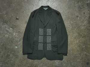 COMME des GARCONS HOMME PLUS EVER GREEN 07ss 144連スタッズジャケット 2007ss AD2006 コムデギャルソンオムプリュス