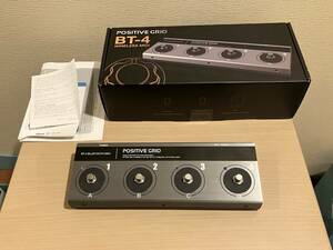 Positive Grid BT-4　Bluetooth MIDIフットコントローラー