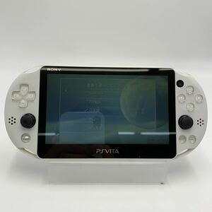 SONY PSVITA Playstation VITA プレイステーションヴィータ 本体 PCH-2000 動作品 0530-226