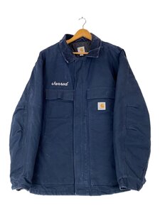 Carhartt◆トラディッショナルコート/デッキジャケット/XXL/コットン/ネイビー/C003-DNY