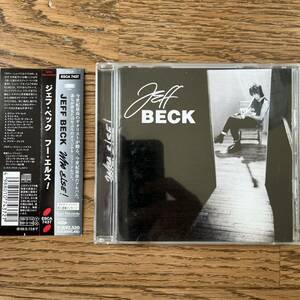 国内盤　CD Jeff Beck Who Else! ESCA 7437 帯付き