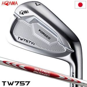 コース未使用 ホンマ TW757VX 5〜P 6本セット モーダスTOUR105 S 日本正規品