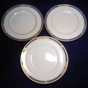 ロイヤルドルトン ビスケーン ディナー皿 3枚 ROYAL DOULTON BISCAYNE