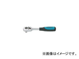 ハゼット/HAZET ラチェットハンドル(スタンダード小判型ヘッド) 差込角6.35mm 863P(4394747) JAN：4000896038558