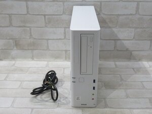 Ω 新TTPC 2397h 保証有 EPSON【 Endeavor AT997 】【 Win11 Pro / i3-10100 / 8.00GB / HDD:500GB×2 】