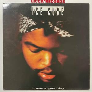 何枚でも同送料 *12“ レコード Ice Cube It Was A Good Day RARE US 1992 ORIGINAL Priority Records PVL53817 LICCA*RECORDS 333