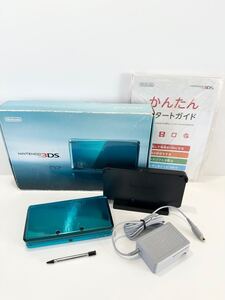 ニンテンドー 任天堂 Nintendo 3DS ゲーム機 アクアブルー