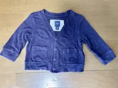 ベビー服 カーディガン 上着 70cm 冷房対策 babyGAP 70 〜80