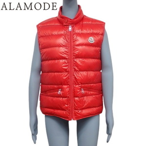 MONCLER(モンクレール) GUI GILET ギュイ ジレ ダウンベスト 2 ナイロン レッド赤 B10914336199 40803001847【アラモード】【fuyu】