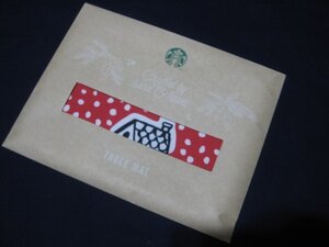 【セールSALE】★MAX75％OFF～50％OFF★未使用★スターバックス(STARBUCKS)テーブルマット OOKS