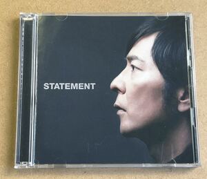 送料無料☆徳永英明『STATEMENT』初回限定盤CD＋DVD☆美品☆あなたに逢えてよかった収録☆VOCALIST☆303