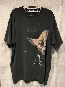 Kith x STAR WARS Yoda Vintage Tee kith キス　Tシャツ スターウォーズ　ヨーダ　バンドTシャツ ヴィンテージ　supreme stussy nike