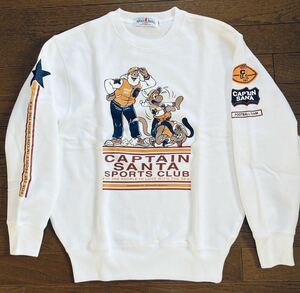 極美品◆CAPTAIN SANTA キャプテンサンタ　トレーナー　スウェット　スポーツクラブ　フットボールチーム