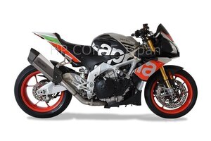 APRILIA TUONO V4-R 2017～2018 スリップオンマフラー HP CORSE エイチピーコルセ