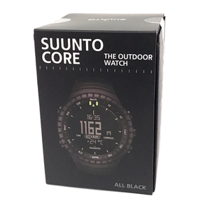 新品同様 未開封 SUUNTO CORE ALL BLACK アウトドアウォッチ 腕時計 スント コア オールブラック