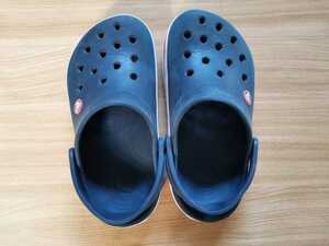 crocs クロックス キッズ Navy J2 20cmクロックバンド クロッグ KIDS