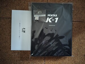 完全限定 PENTAX K-1 プレミアムBOX 新品未使用未開封★ 購入者限定 本革ストラップ ブックレット ホットシュー