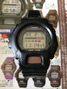 CASIO G-SHOCK DW-6630-B6 FOX FIRE パープル