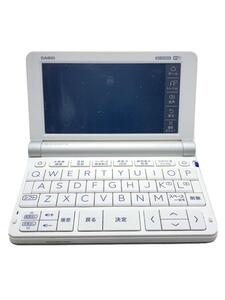 CASIO◆電子辞書 エクスワード XD-SX9800WE [ホワイト]/タッチパネル