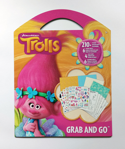 USA購入★★ トロールズ ステッカー 210枚以上 GRAB AND GO 未使用品 ★★ Trolls Stickers