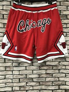 JUST DON×mitchell&ness ジャストドン×ミッチェル&ネス NBA Classic Short Chicago Bulls シカゴブルズバスケットショーツ ハーフパンツ