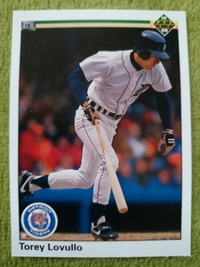 ★来日外国人 ロブロ ヤクルト スワローズ TOREY LOVULLO UPPER DECK UD 1990 MLB #332 DETROIT TIGERS デトロイト タイガース トレイ