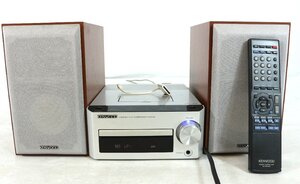 【ト足】 KENWOOD ケンウッド システムコンポ R-K521/LS-K521-S オーディオ機器 CA754CHH3A