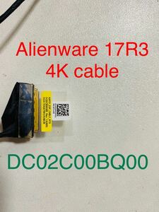 alienware 17R3 4K ケーブル　　Alienware 17r3用ケーブル　動作確認済み AAP21_EDP_cable_NTS DC02C00BQ00 REV:1.0(A00) HIGH.TEK(KT591)