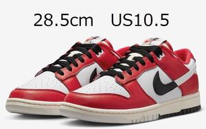 28.5cm Nike Dunk Low Retro PRM Chicago Split US10.5 ナイキ シカゴ スプリット SB ダンク Air Jordan 1 High OG PANDA Bred DZ2536-600