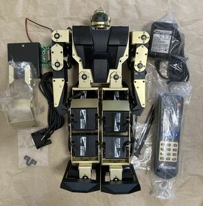 ■ジャンク品■　ロボザック本体（組み立て途中 １～４９号）　リモコン他写真の部品　動作未確認　