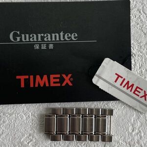 ブランド時計 腕時計 ベルト部品 TIMEX/タイメックス 時計の金具 コマ 保証書/タグ付 自宅コレクション 保管品