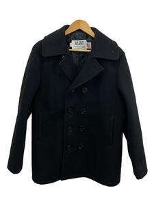 Schott◆U.S.740N/PEA JACKET/ピーコート/38/ウール/BLK