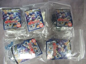 5 新品未開封 神羅万象 スイング 全5種 コンプリート フィギュア キーホルダー カード 神羅万象チョコ