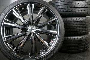 大人気 WEDS ウェッズ レオニス WX 17×7J +45 PCD100/4H バリ山付 205/40R17 ヴィッツ ヤリス フィット マーチ キューブ スイフト 手渡OK